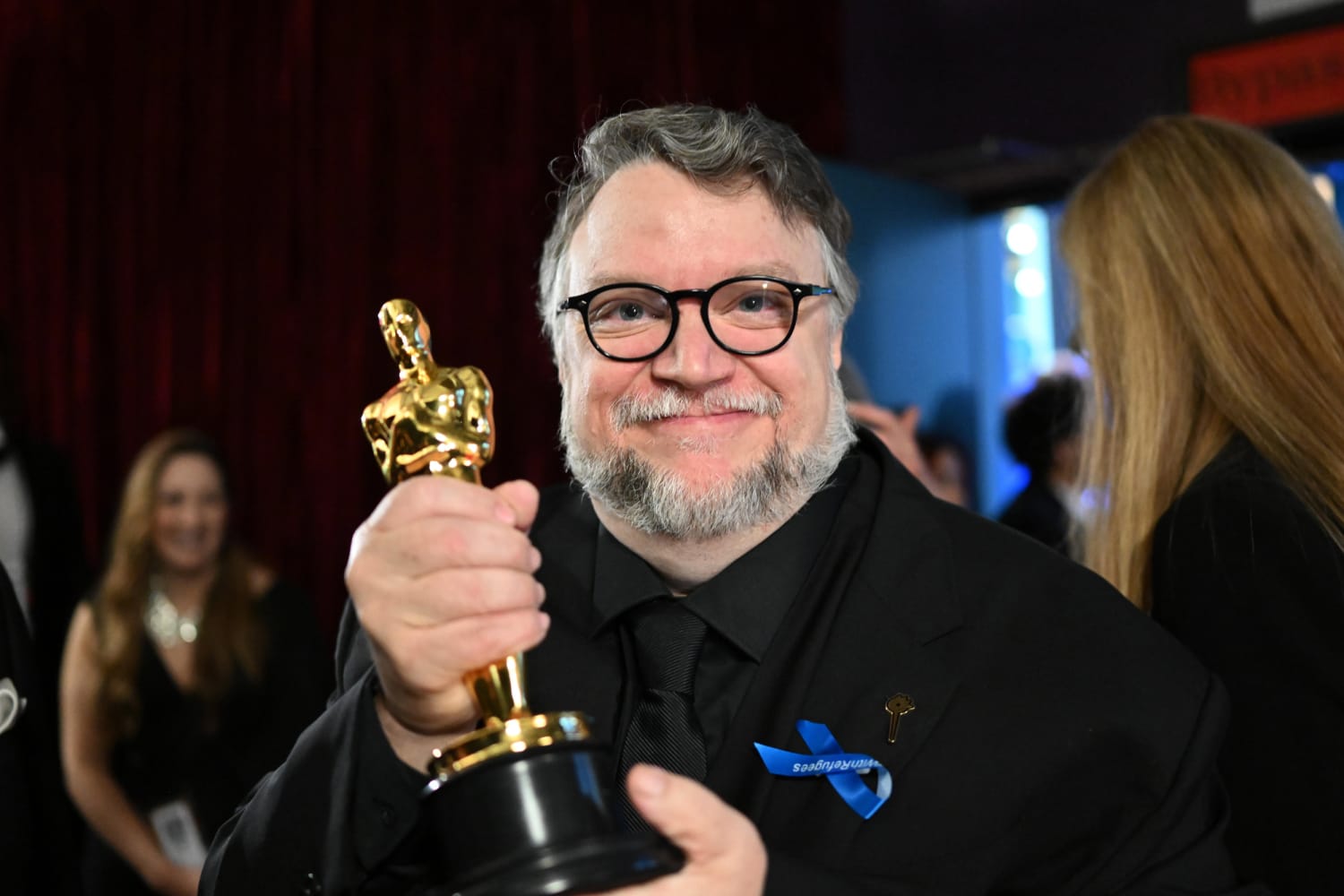 Portrait of Guillermo del Toro, one of the directors with signature style.