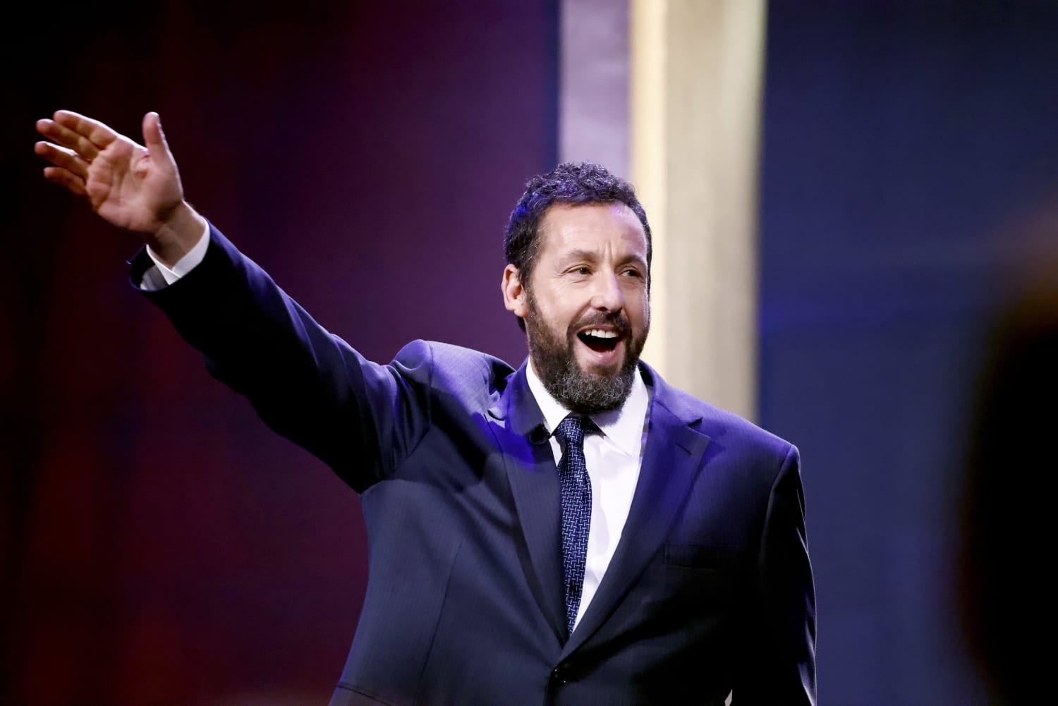 Adam Sandler credits parents' work ethic at Mark Twain Prize award