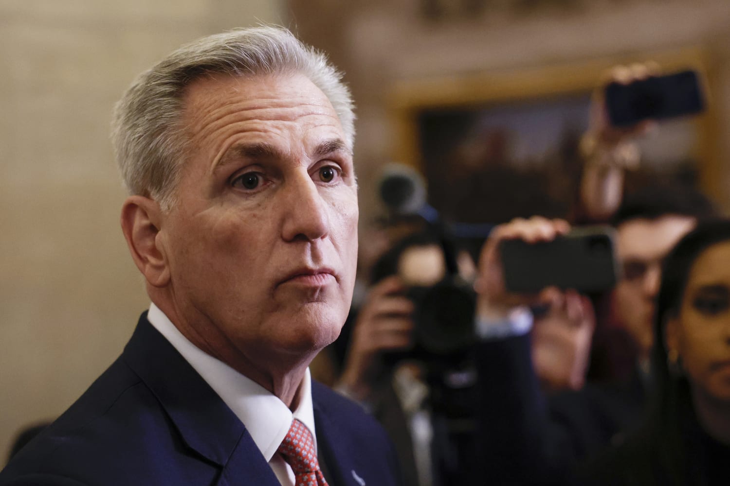 McCarthy says Americans should not protest if Trump is indicted