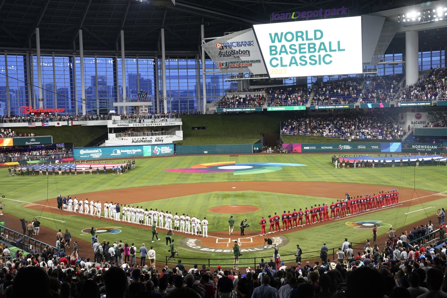 World Baseball Classic: USA advances to the WBC final as protestors halt  play throughout