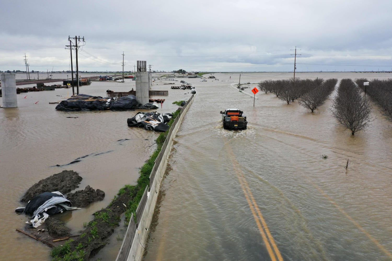 California is dangerously saturated after 12 monstrous storms, and more water is coming