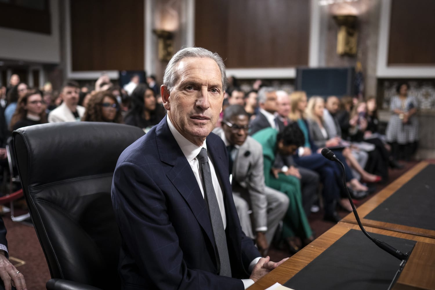 Howard Schultz defends Starbucks' labor practices, bristles at being labeled a billionaire in Sanders-led hearing