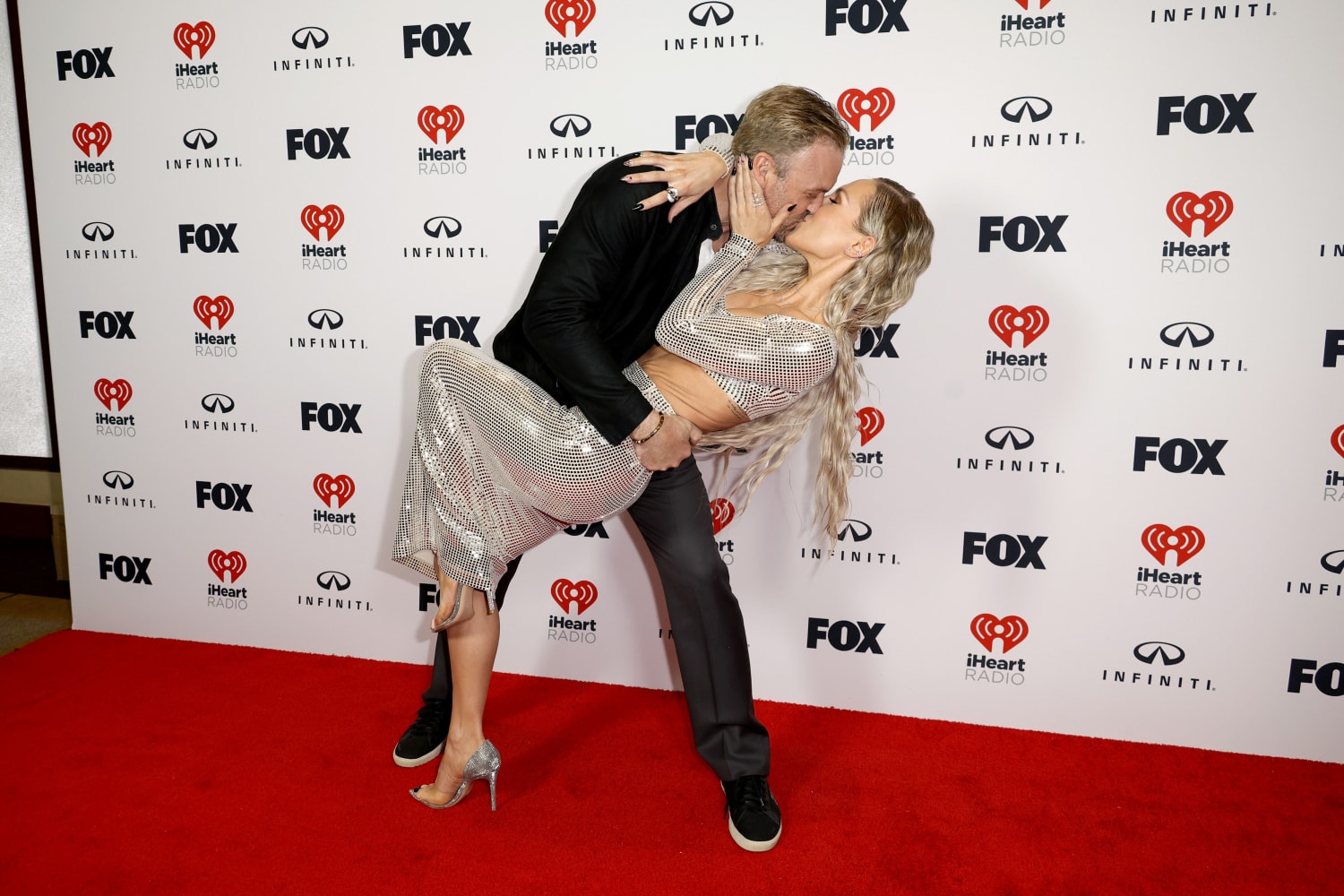 Brian Austin Green Has Blond Hair at iHeartRadio Music Awards