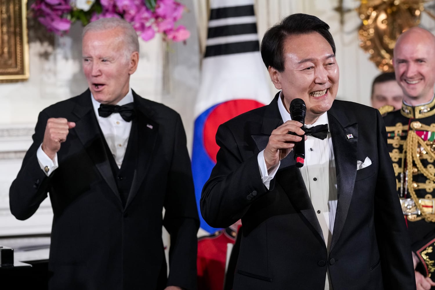 South Korea’s Yoon wows guests with rendition of ‘American Pie’ at White House state dinner