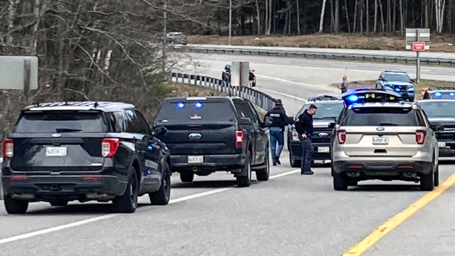 4 fatally shot in a Maine home and 3 others wounded after gunfire erupts on a highway
