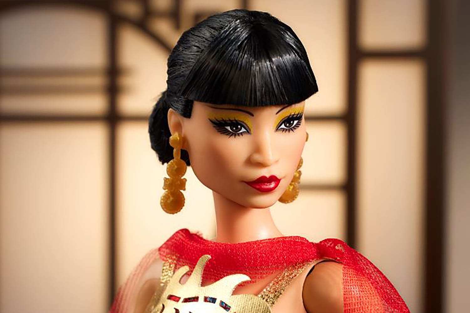 Asian barbie doll model