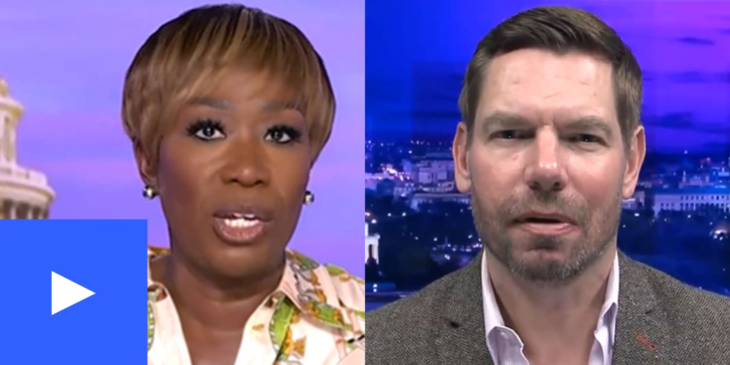 Joy Reid and Representative Eric Swalwell