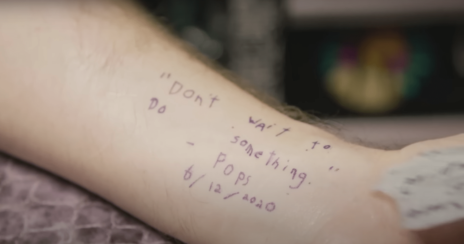 Love doing handwriting tattoos- they... - OM MY GOD Tattoo | Facebook