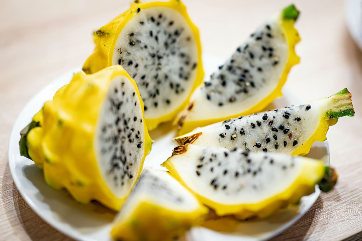 Yellow Dragonfruit at Whole Foods Market