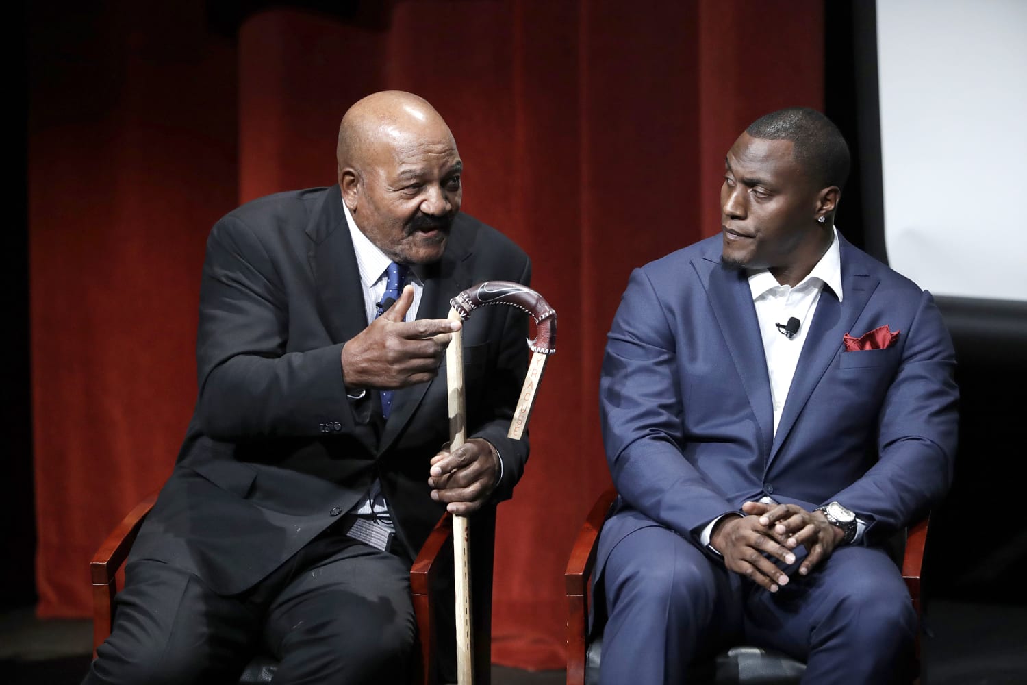 Jim Brown, legendary NFL running back and civil rights pioneer