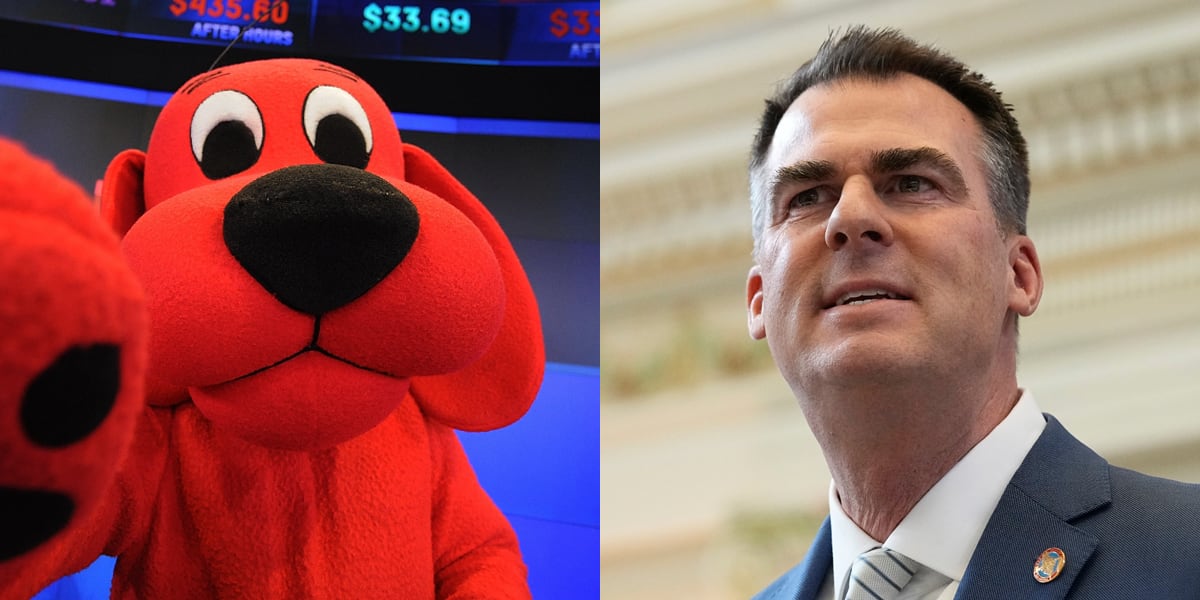 Oklahoma governor blames Clifford the Big Red Dog, LGBT folks for PBS funding cuts