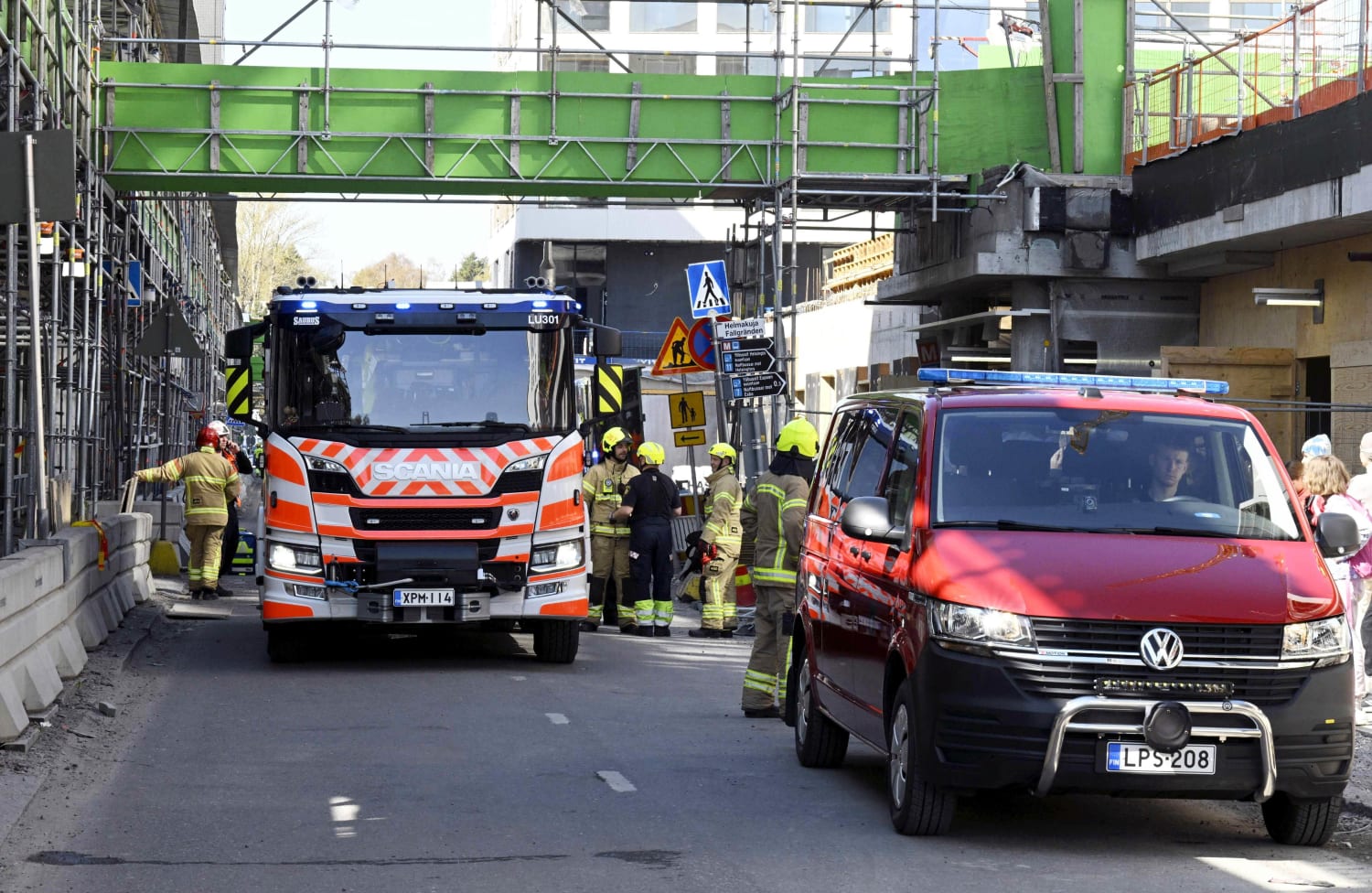 Around 24 injured in Finland bridge collapse, many of them children