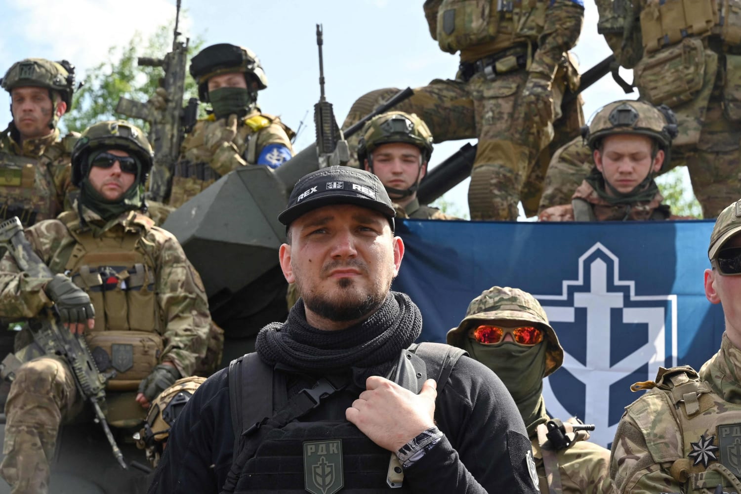 Who are the anti-Putin groups behind the dramatic raid into Russia?