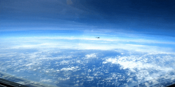 Chinese jet flew past nose of U.S. plane, Pentagon says