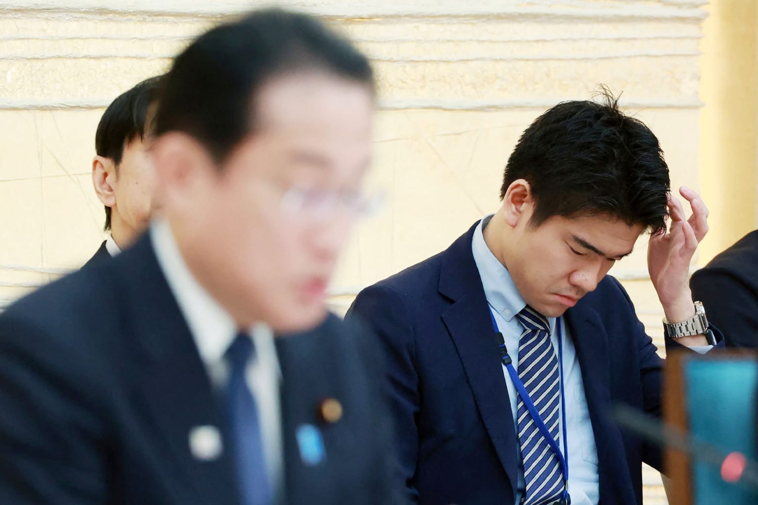 Japan premier’s son to resign after public outrage over private party at official residence