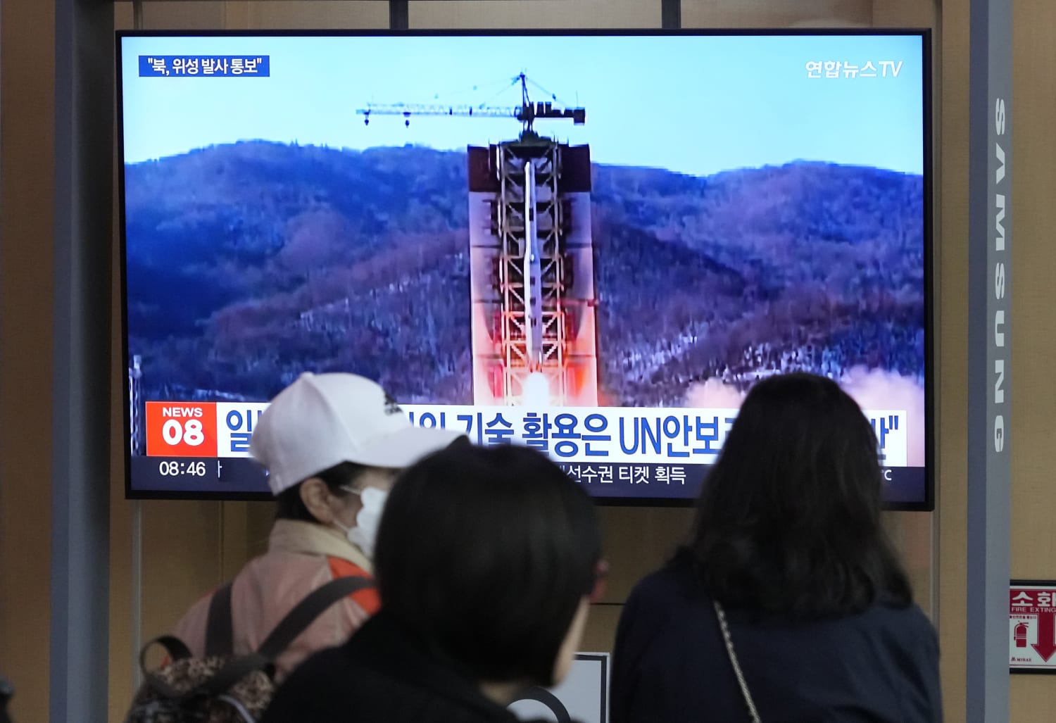 North Korea says it will launch its first military spy satellite in June