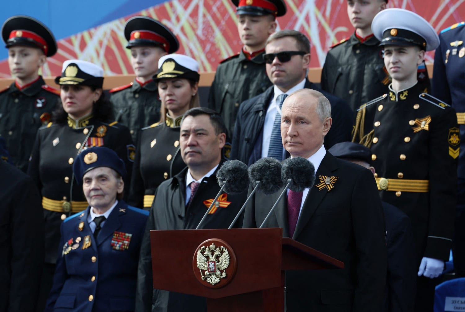 Putin leads scaled back Victory Day celebrations amid Ukraine war
