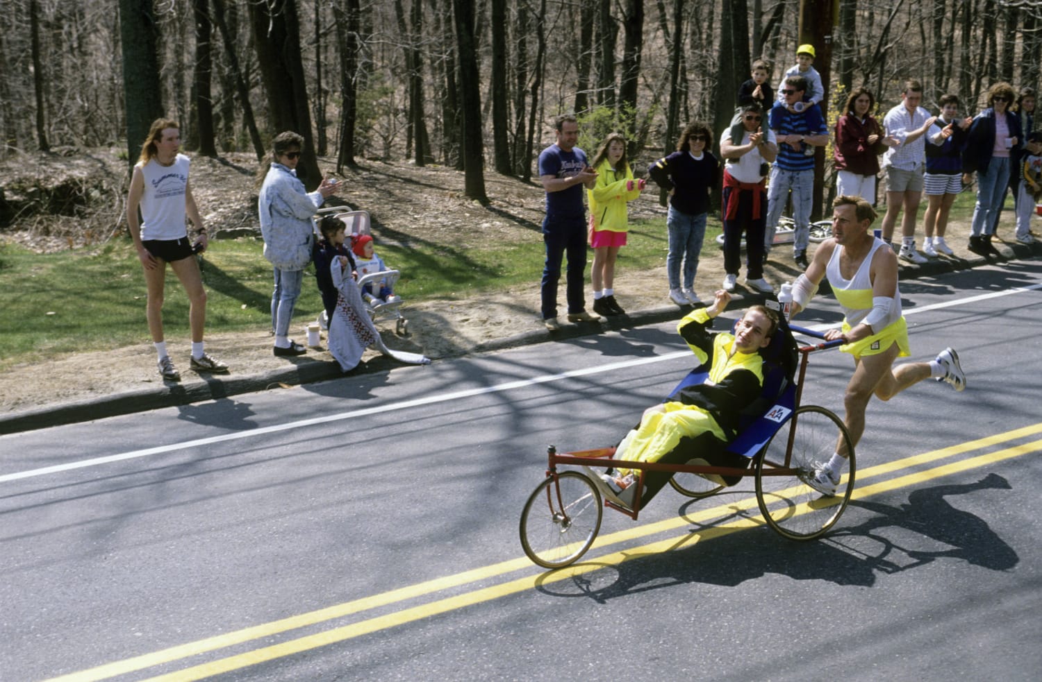 Rick Hoyt, a Boston Marathon Fixture With Father Pushing Wheelchair, Dies