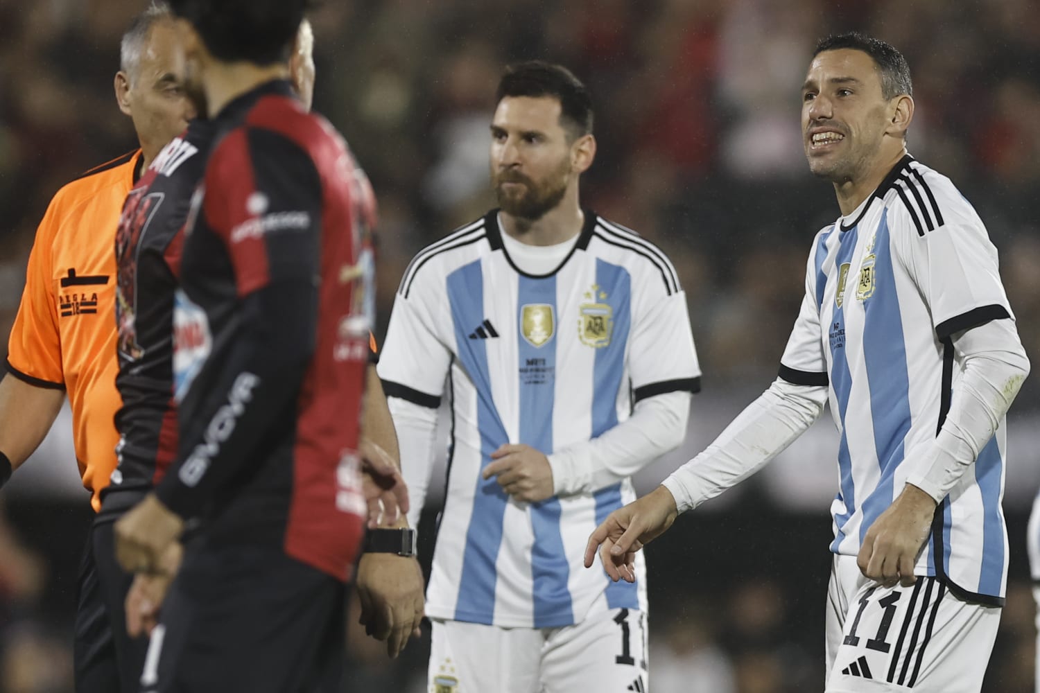 Hincha interrumpió el Portugal vs. Uruguay