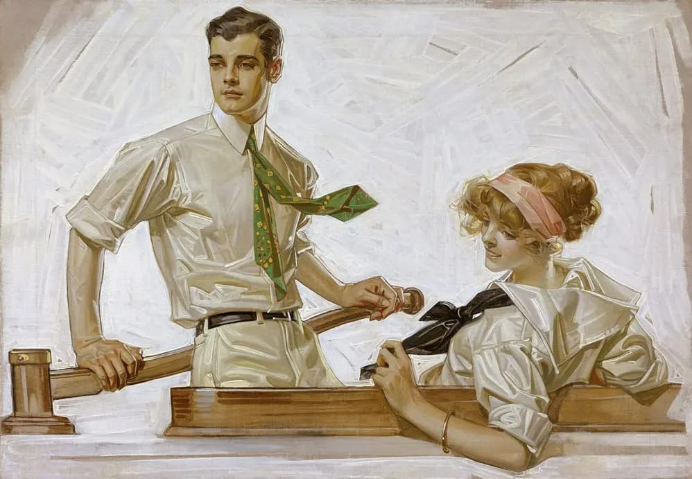 How one of America's most famous artists brought homoerotic ads to
