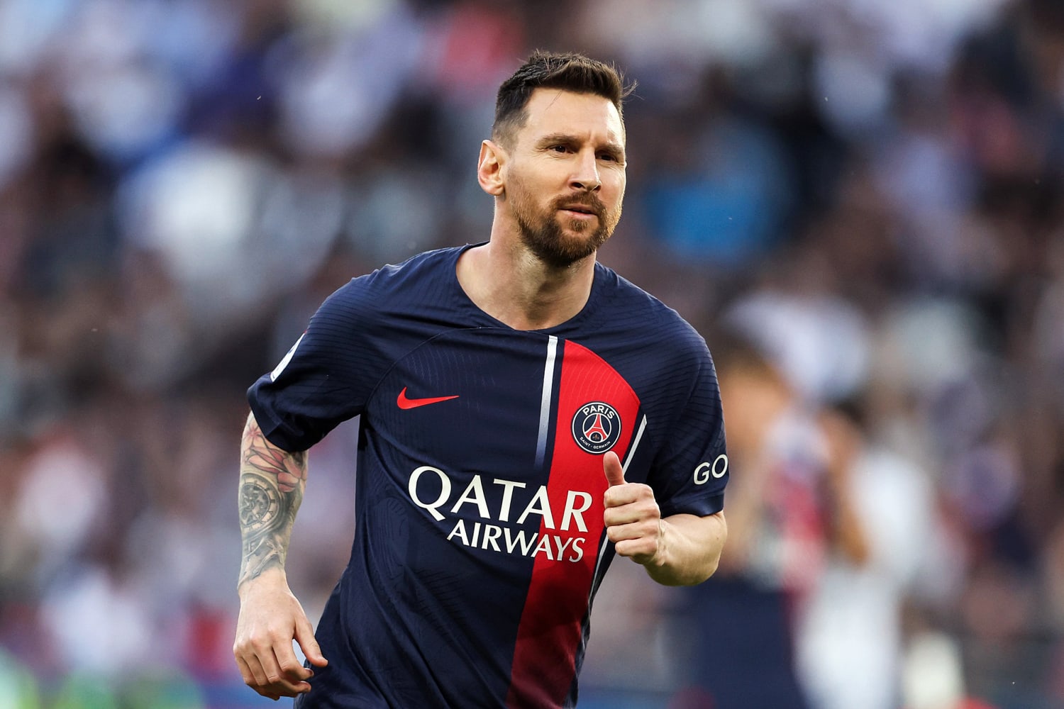 Lionel Messi selects Miami