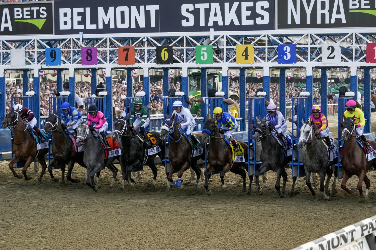 Horses die in consecutive races at Belmont Park after history-making ...