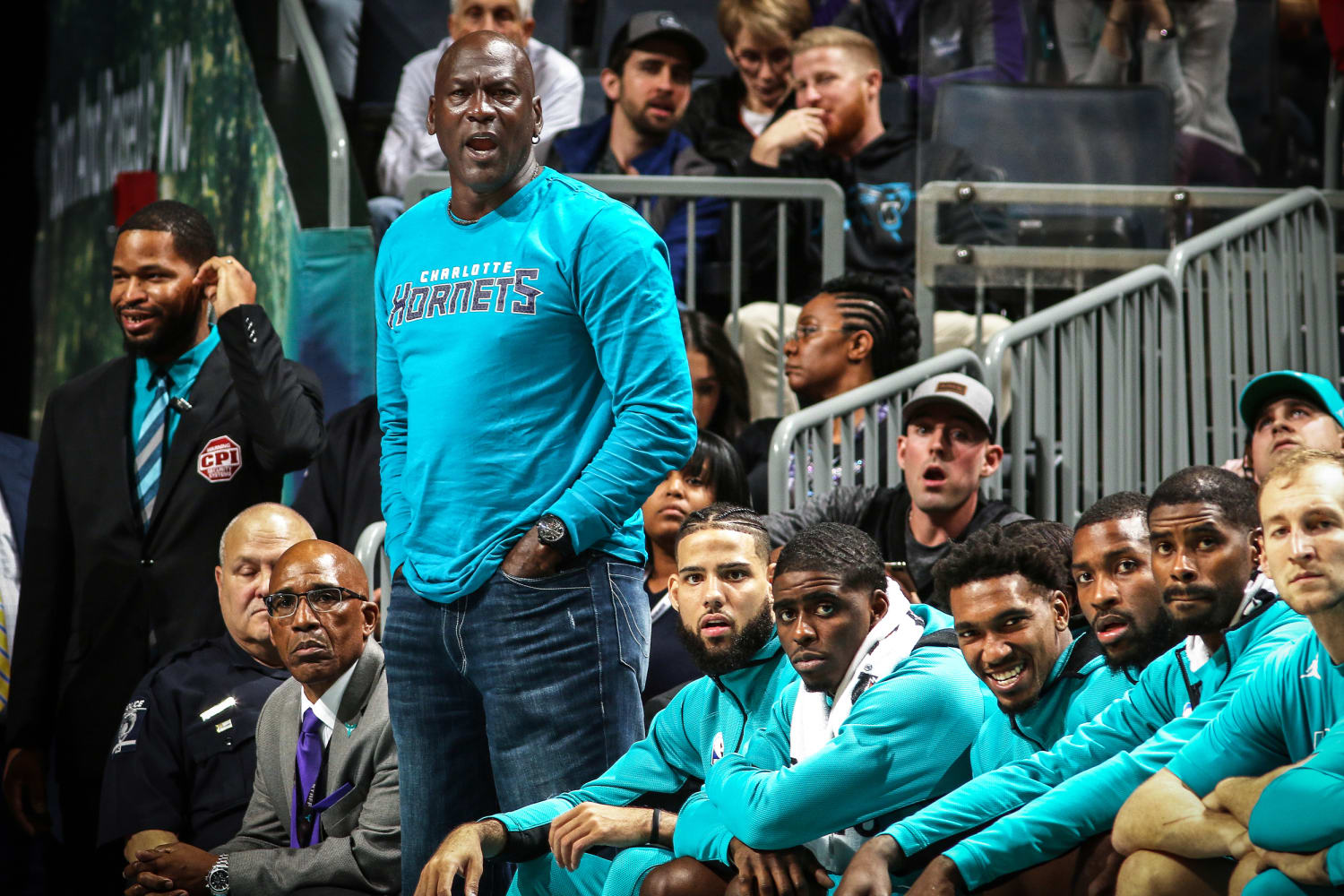 Who are the 2 men who bought Charlotte Hornets from Jordan