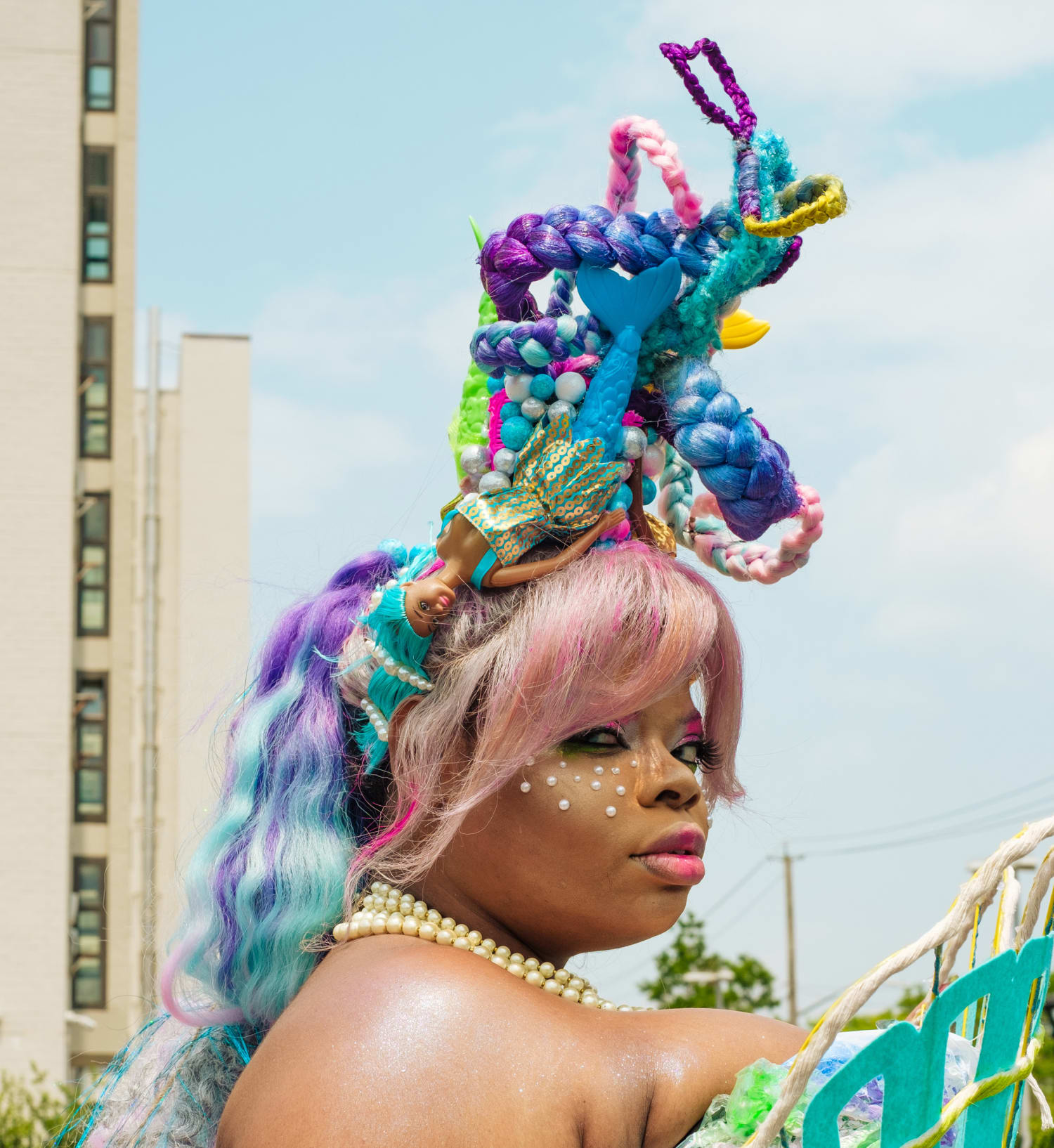 Black mermaids 'sea's the day' at the 2023 Coney Island Mermaid Parade