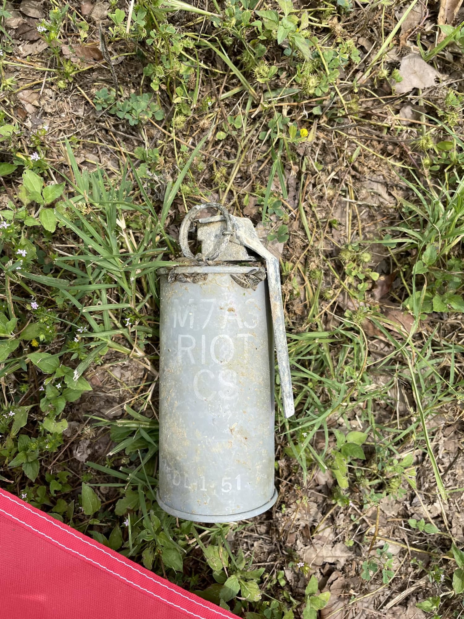 Scuba diver finds live tear gas grenade in Oklahoma lake