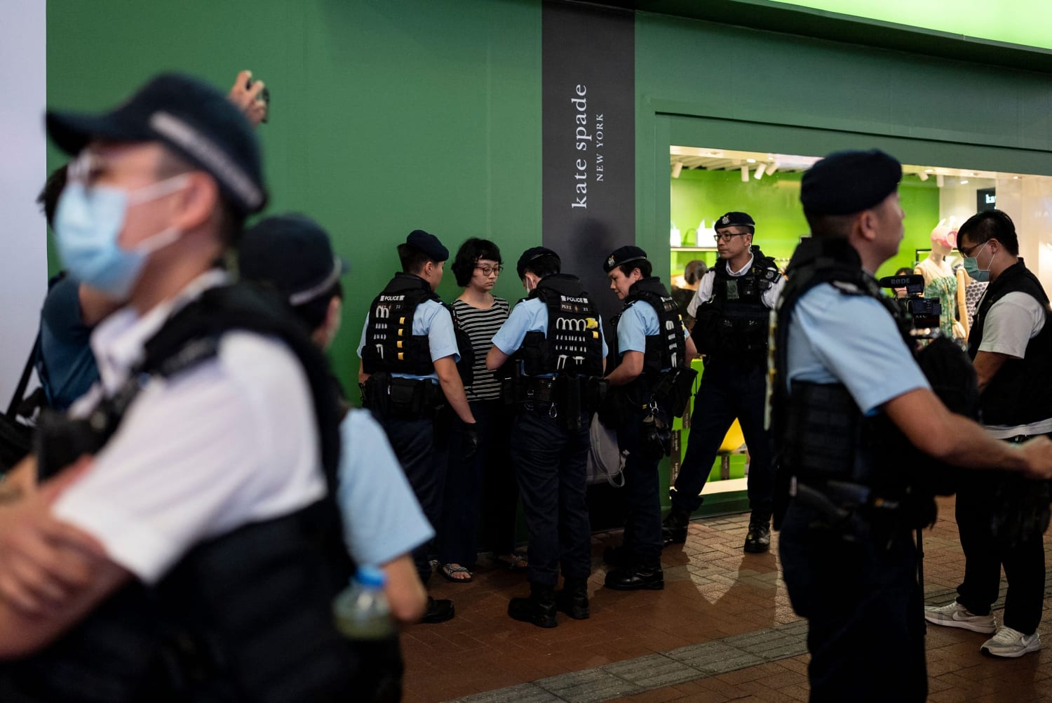 Arrests and tight security in Hong Kong on Tiananmen Square
anniversary