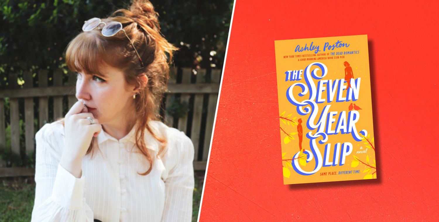 Convincing you to read my current read The Seven Year Slip by Ashley