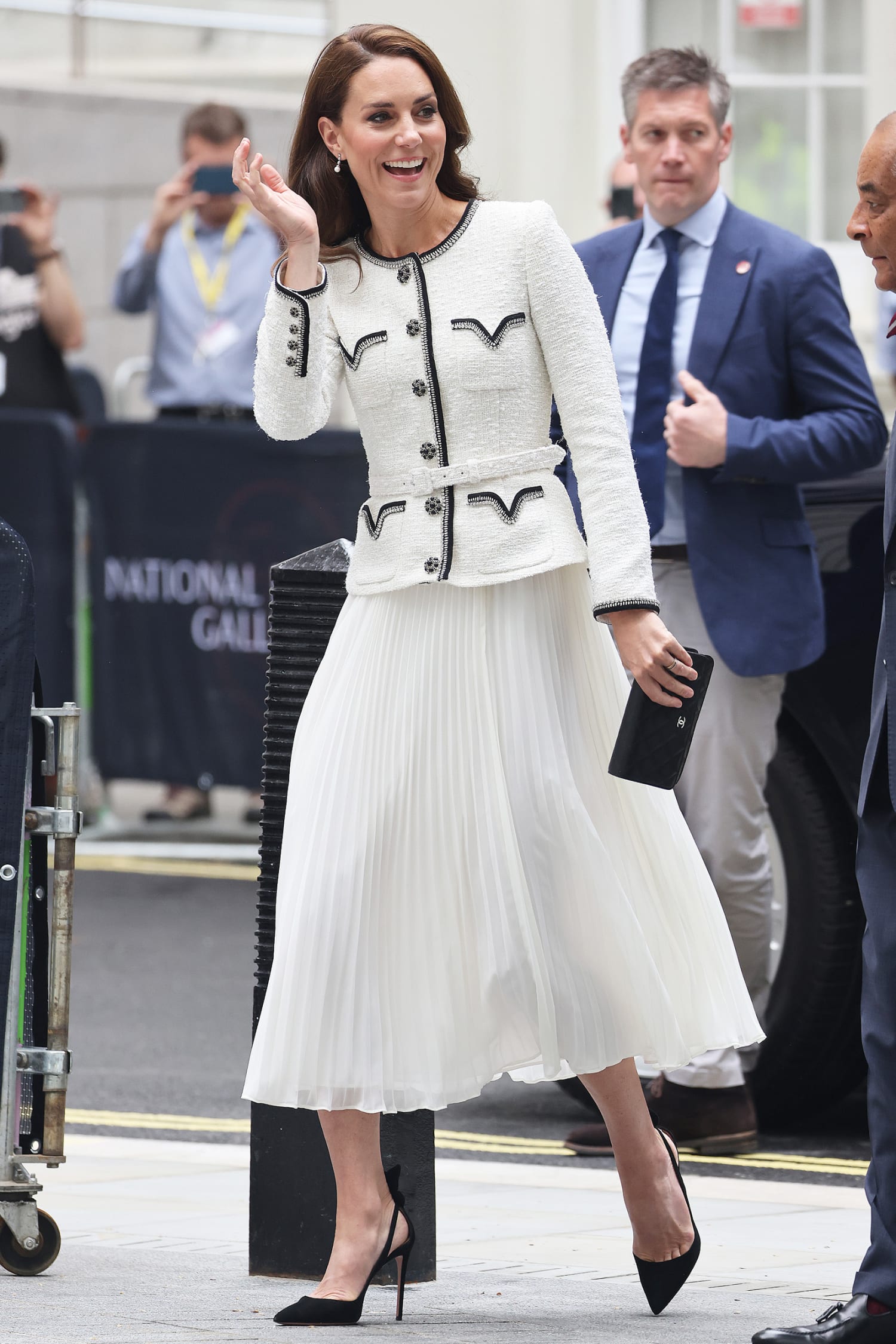 Kate Middleton And Paul McCartney Attend National Portrait Gallery reopening