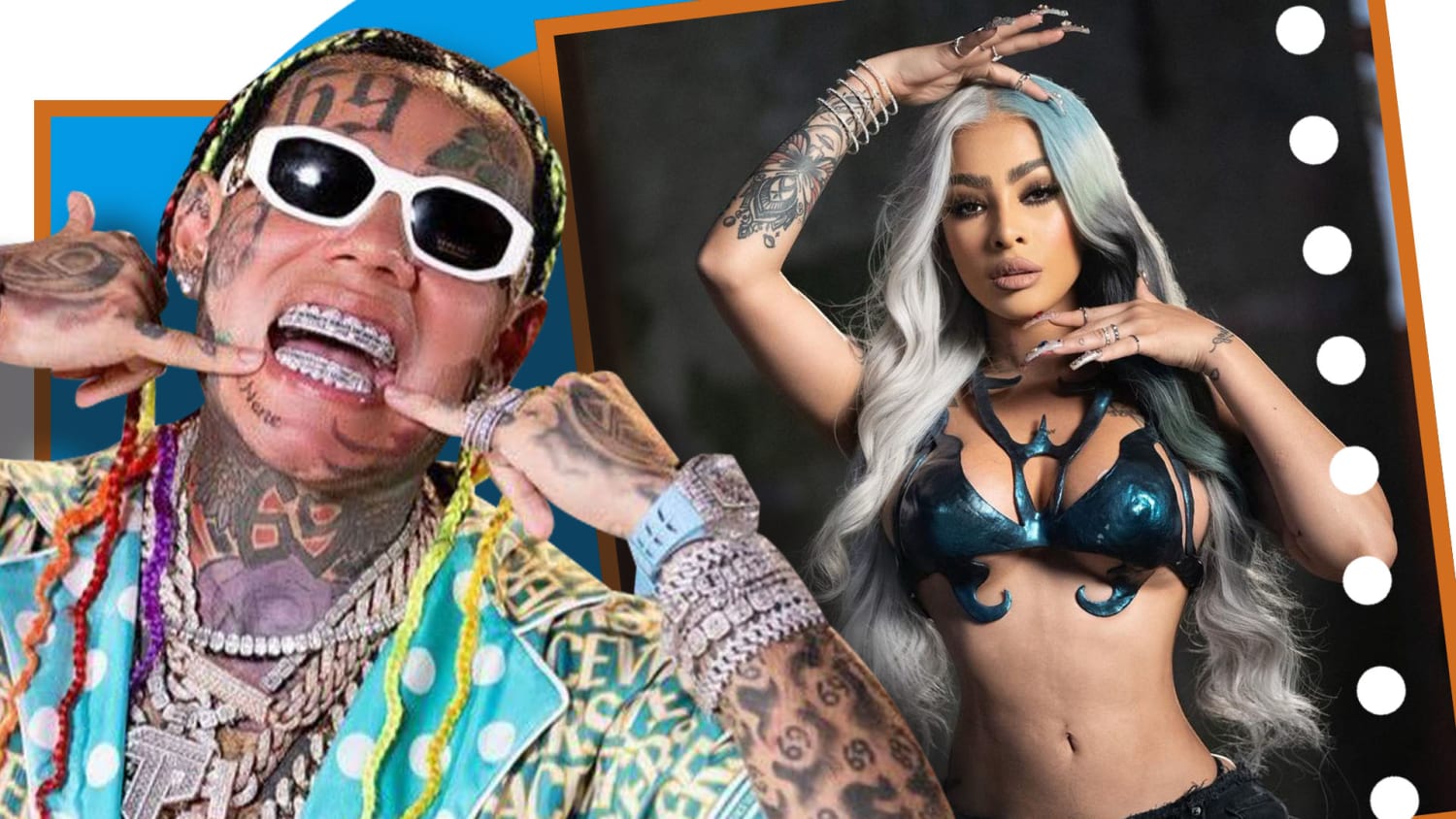 Yailin y Tekashi69 juguetean en la cama bajo las sábanas y ventilan las  imágenes