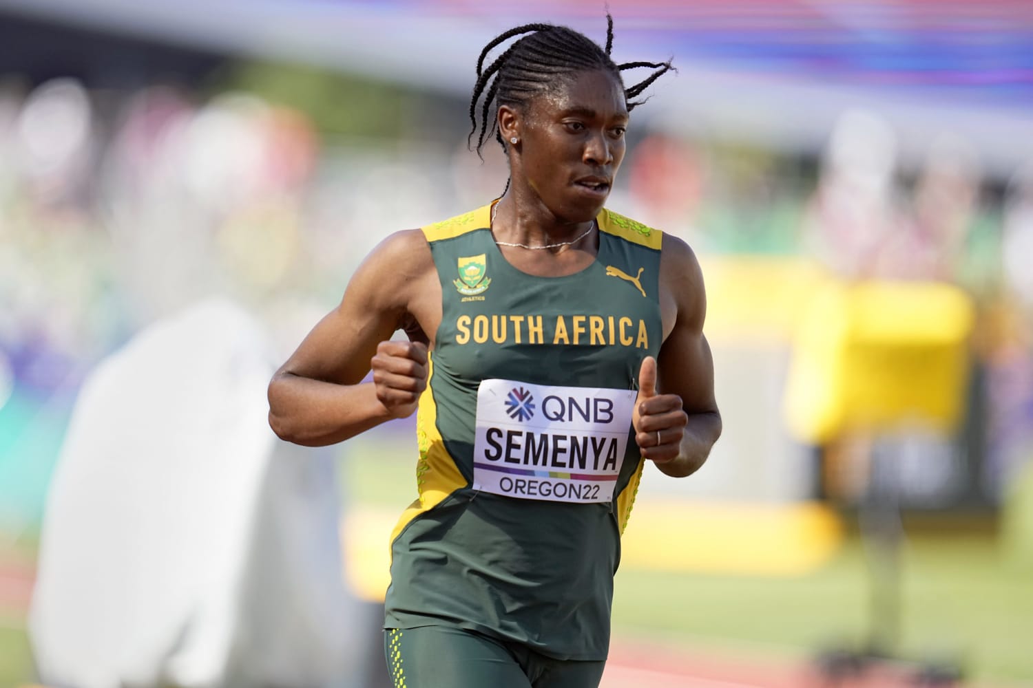 Olympic champion Caster Semenya wins appeal against testosterone rules in human rights court