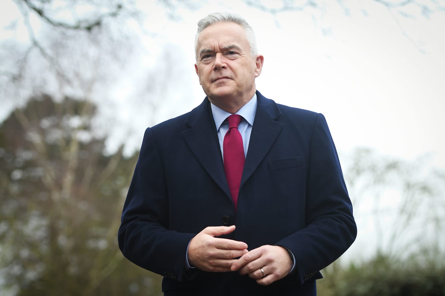 Huw Edwards at center of Adult Picture