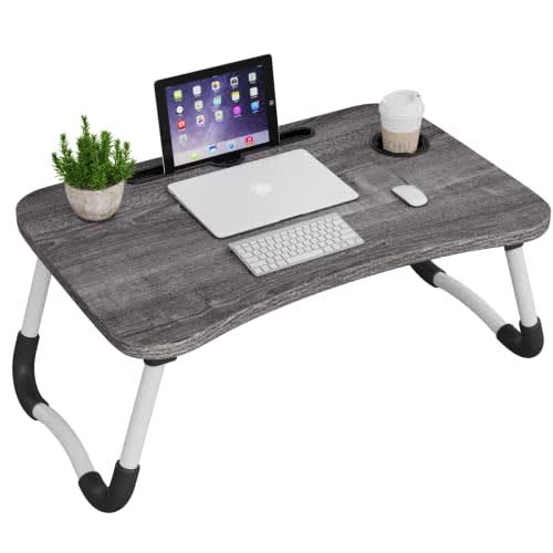 Laptop Lap Desk With Cushion Portable Laptop Pillow Lap Desk - Temu