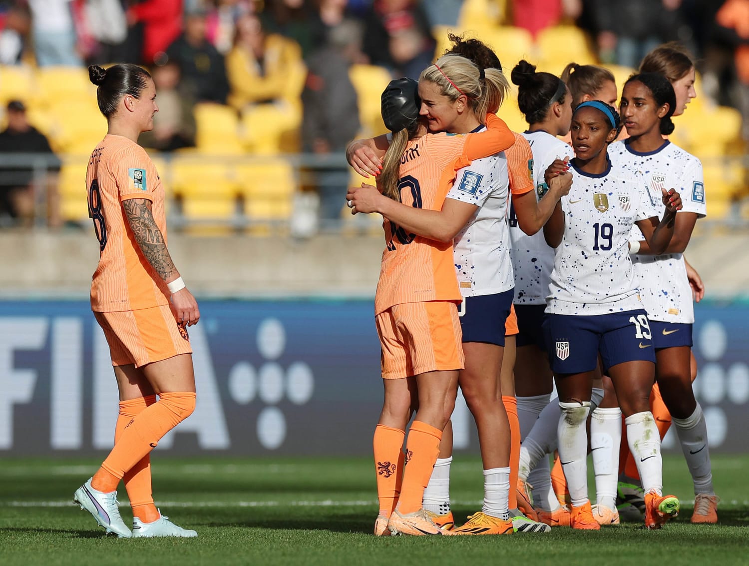 Why Netherlands' Danielle Van De Donk Wore Swim Cap At Soccer Game