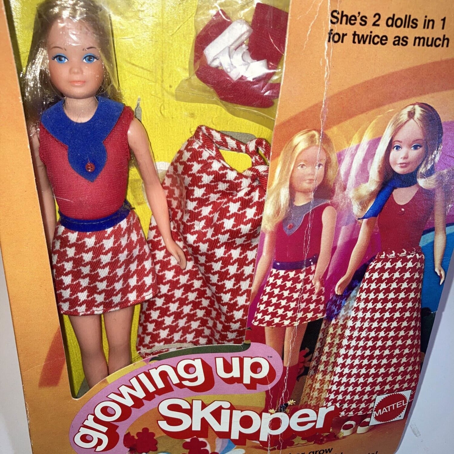 Growing up hot sale skipper barbie doll