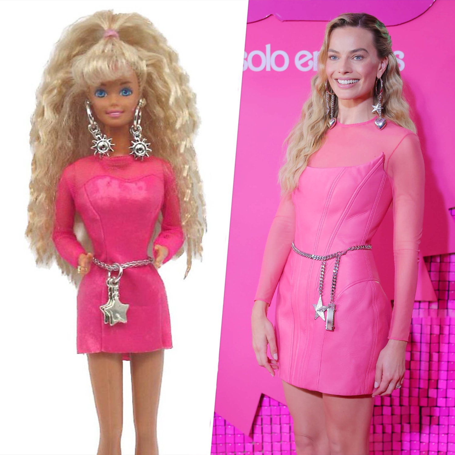 Margot Robbie's Barbie film fashion