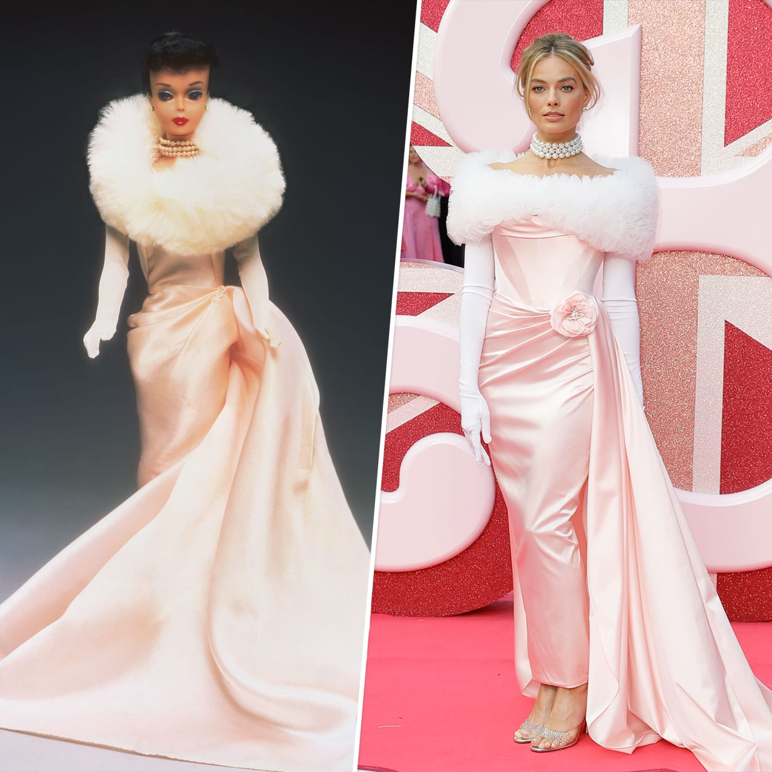 Nove Barbies inspiraram os looks de Margot Robbie nas premieres do