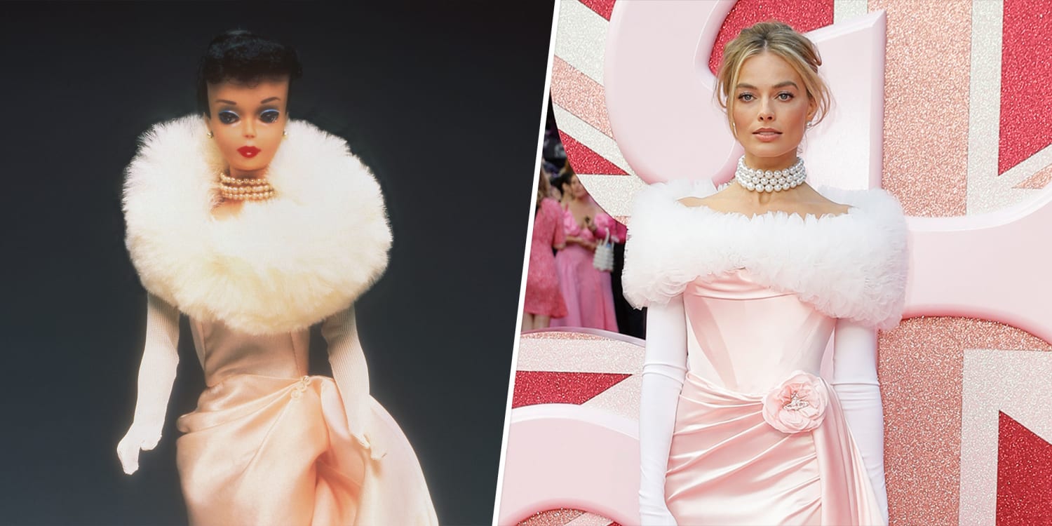 Margot Robbie Channeled 1980s Day-to-Night Barbie on Red Carpet