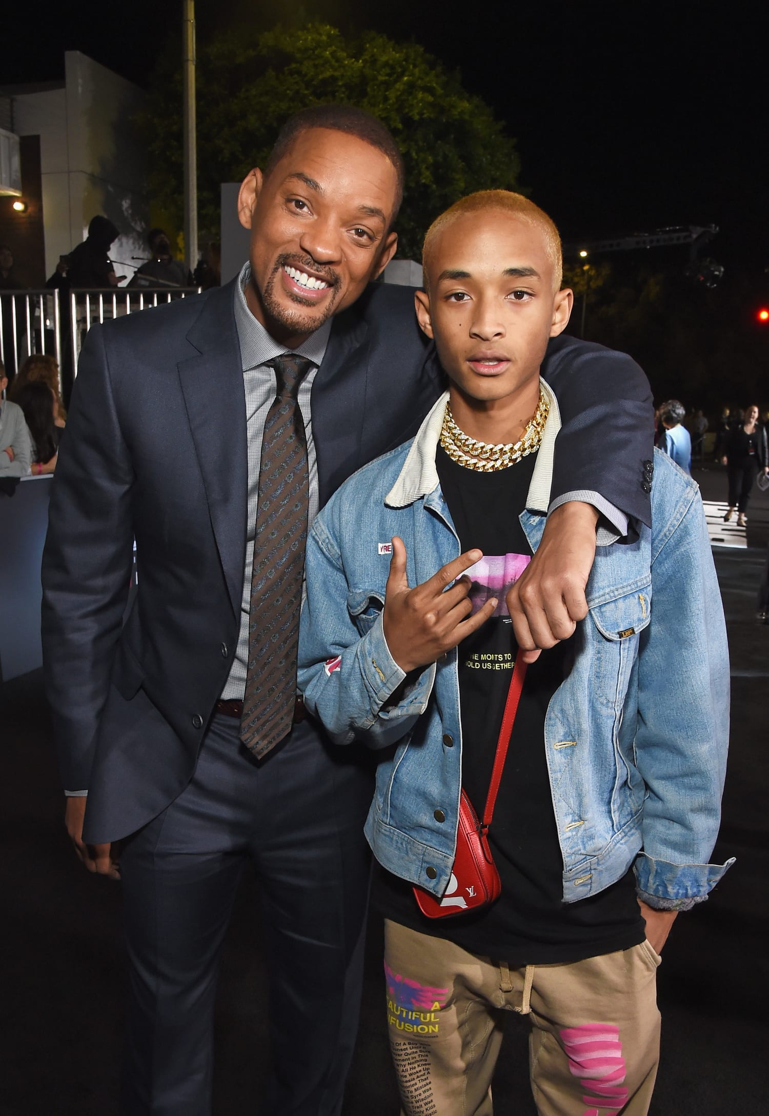 will smith first son and wife