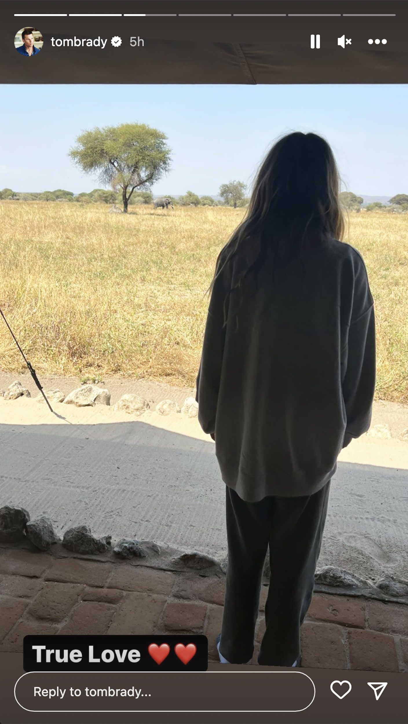 Tom Brady And Daughter Vivian Go On Safari Adventure