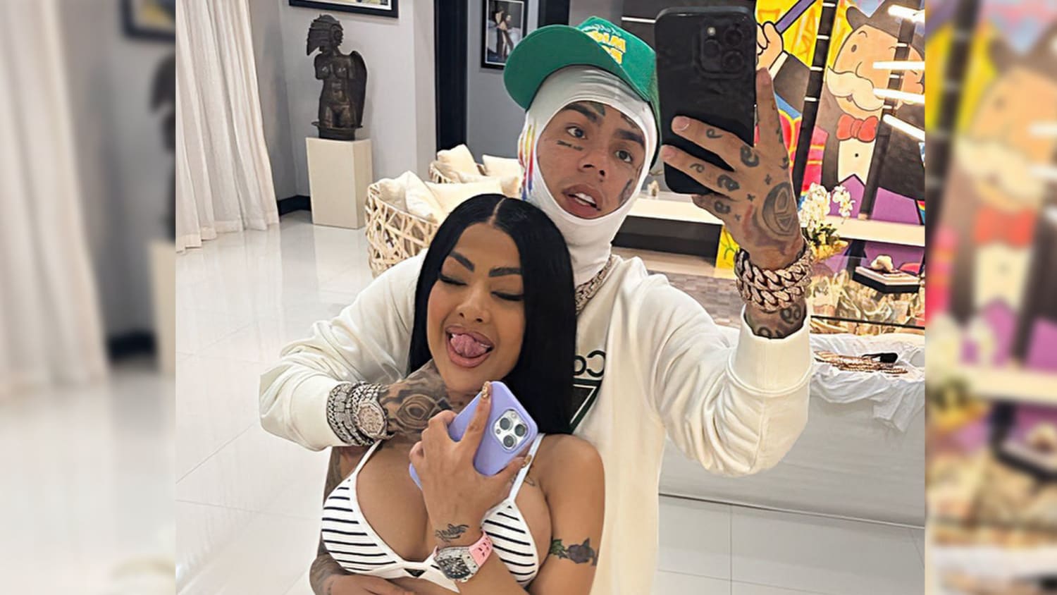 Tekashi69 sí es el nuevo amor de Yailin: “Ahí está la relación”