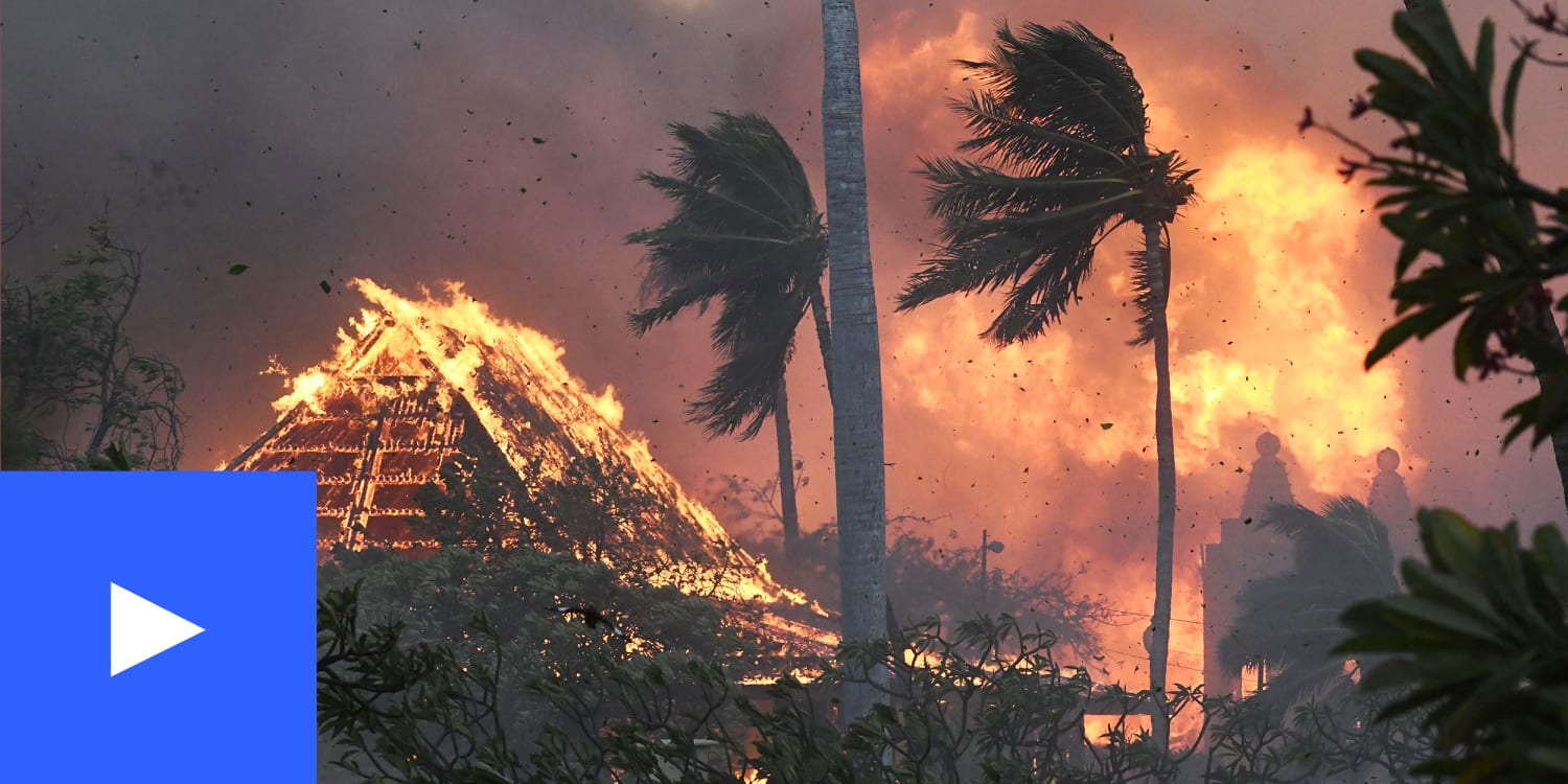 Photo of Maui wildfires