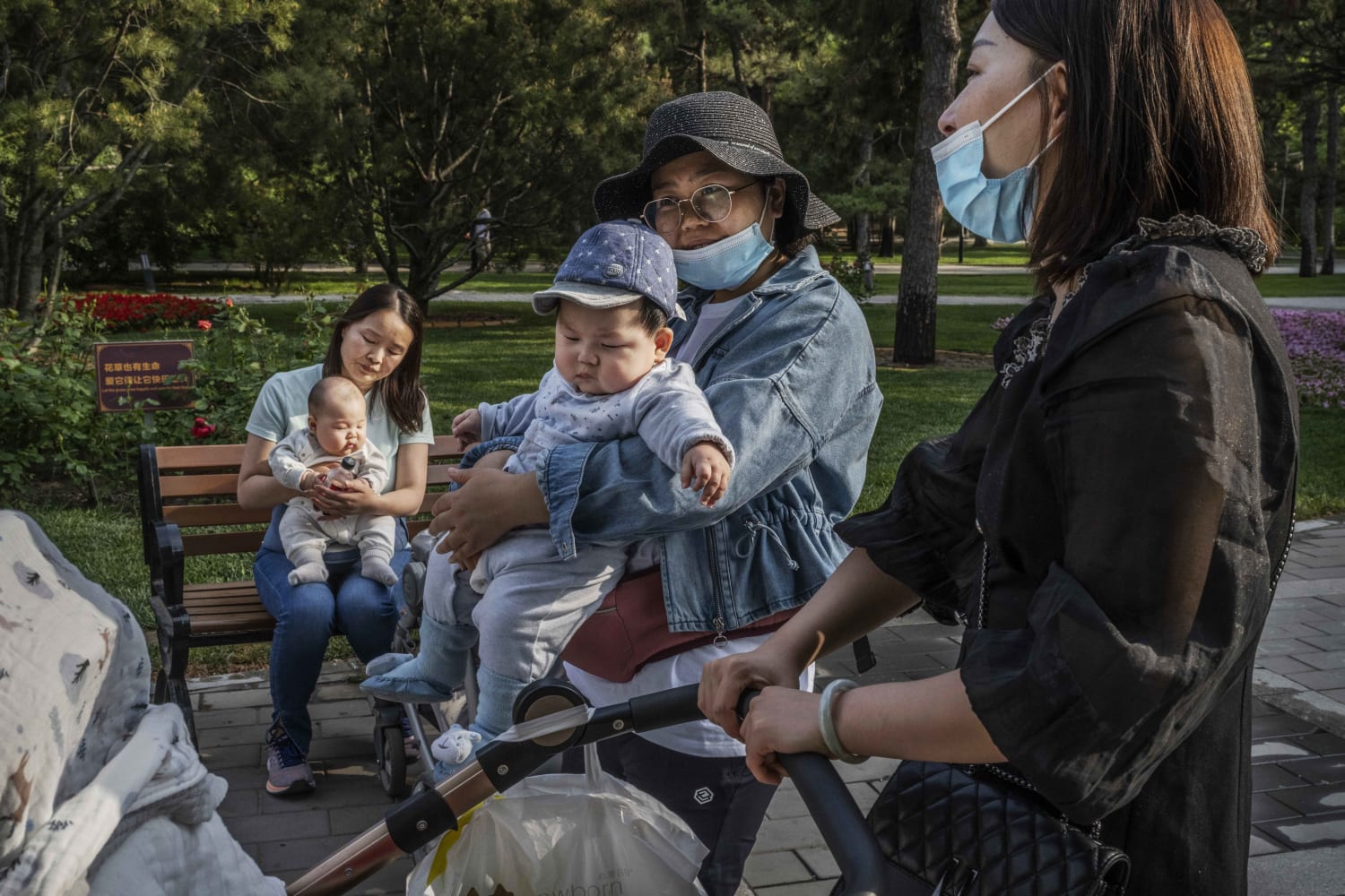 China’s fertility rate hit a record low last year