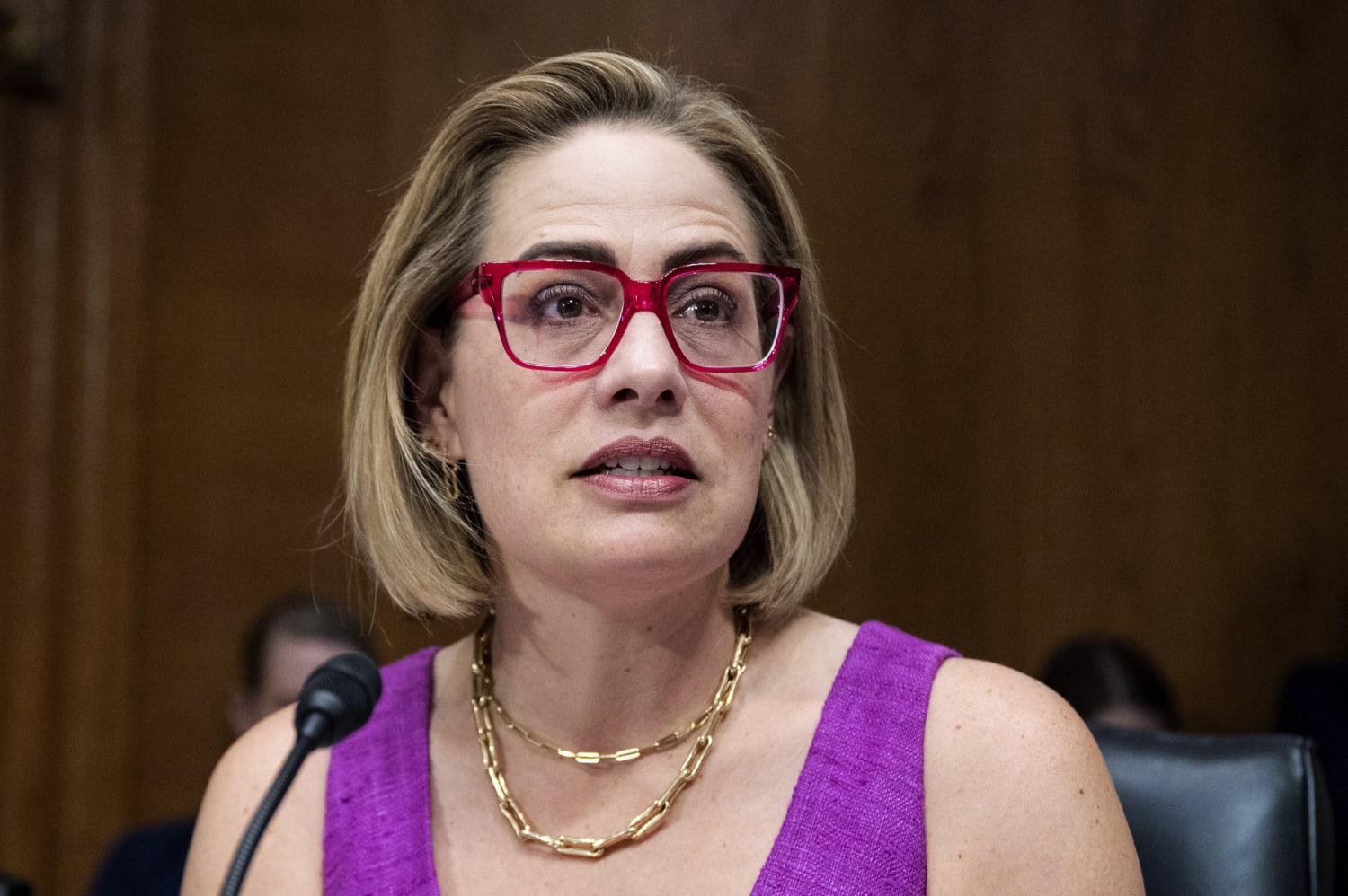 Kyrsten Sinema calls for Biden admin and Tommy Tuberville to find ‘middle ground’ in abortion standoff