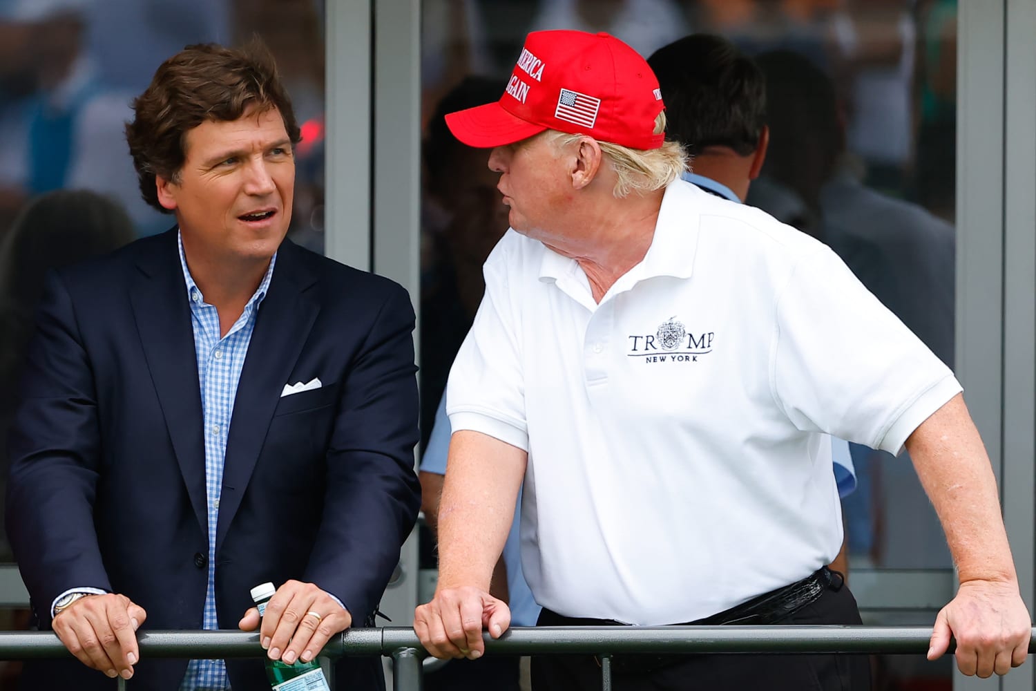 AIR N YOU OUT Fox News White Nationalist Hero Tucker Carlson Gets Fired   230818 Donald Trump Tucker Carlson Se 134p 1b91e3 