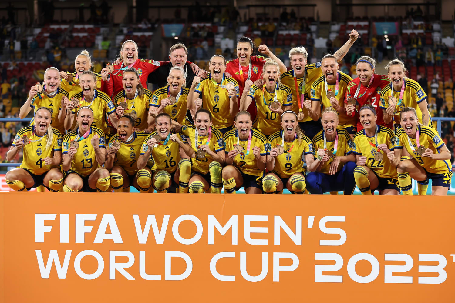 Sweden beats Australia 2-0 in Womens World Cup bronze medal match