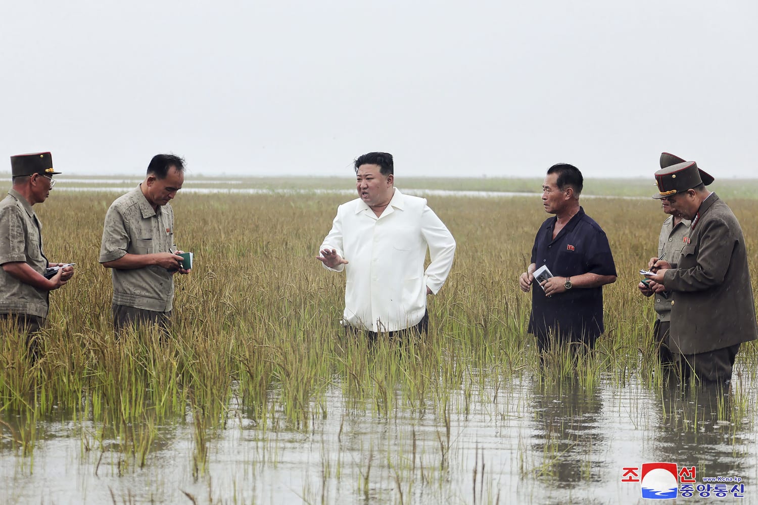 North Korea Kim Jong Un blasts top officials for flood damage